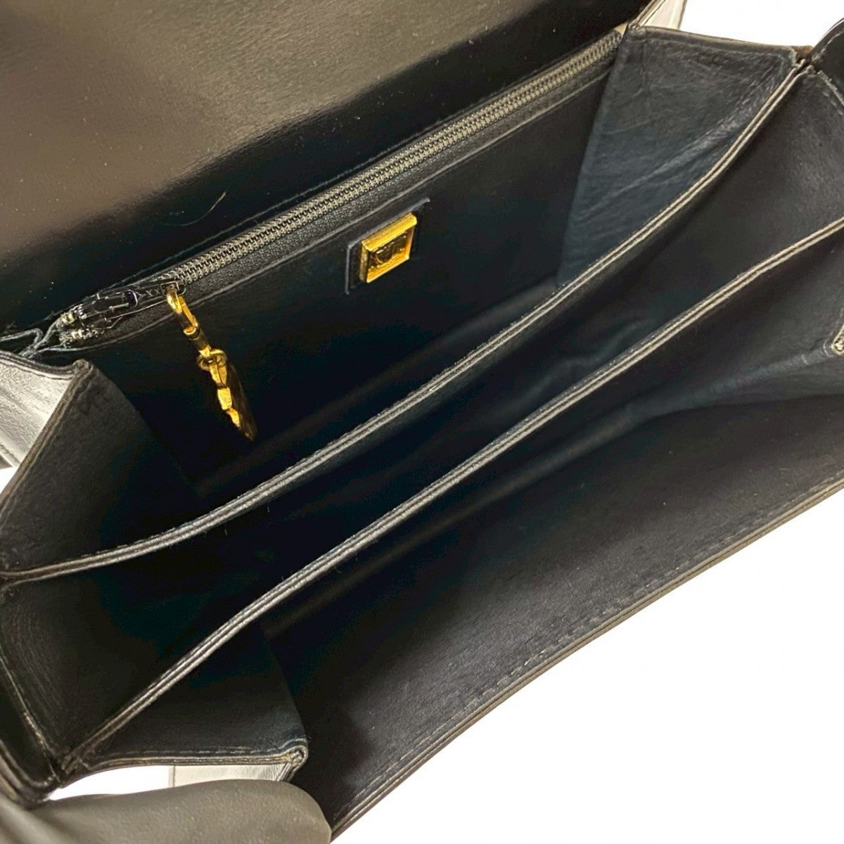 GUCCI Shoulder Bag leather black