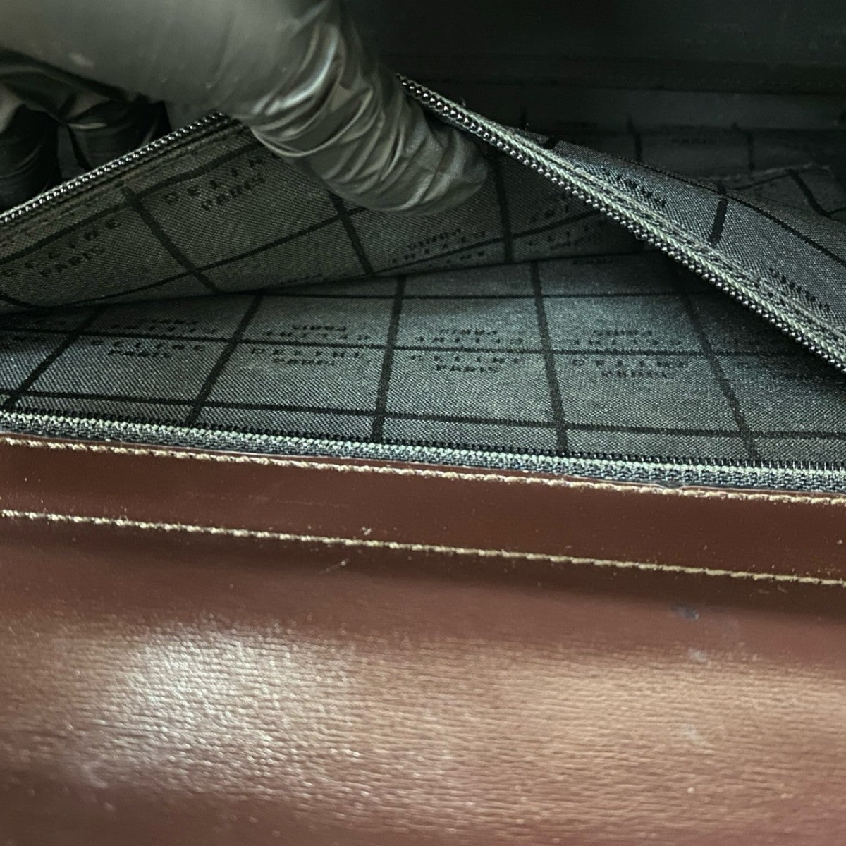 CELINE Handbag Calfskin Brown