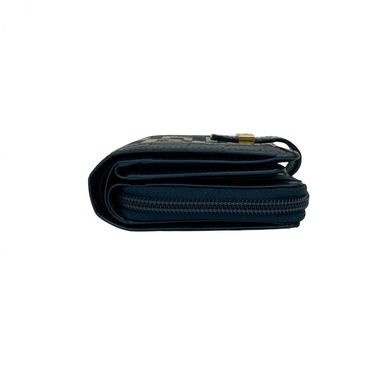 GIVENCHY Bifold Wallet leather Navy