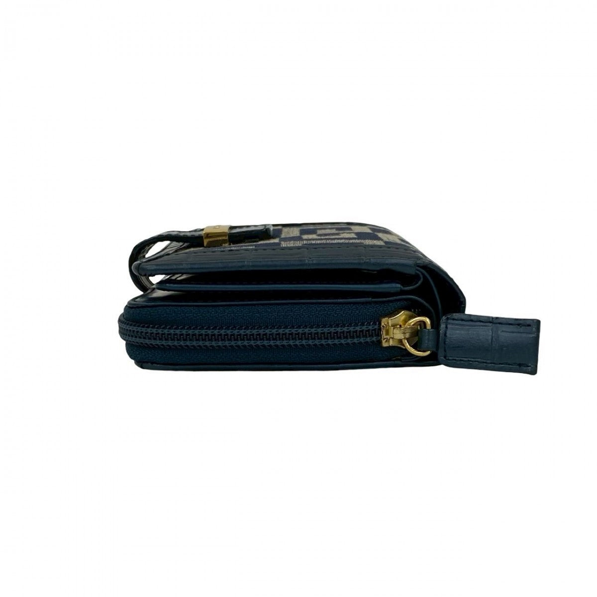 GIVENCHY Bifold Wallet leather Navy