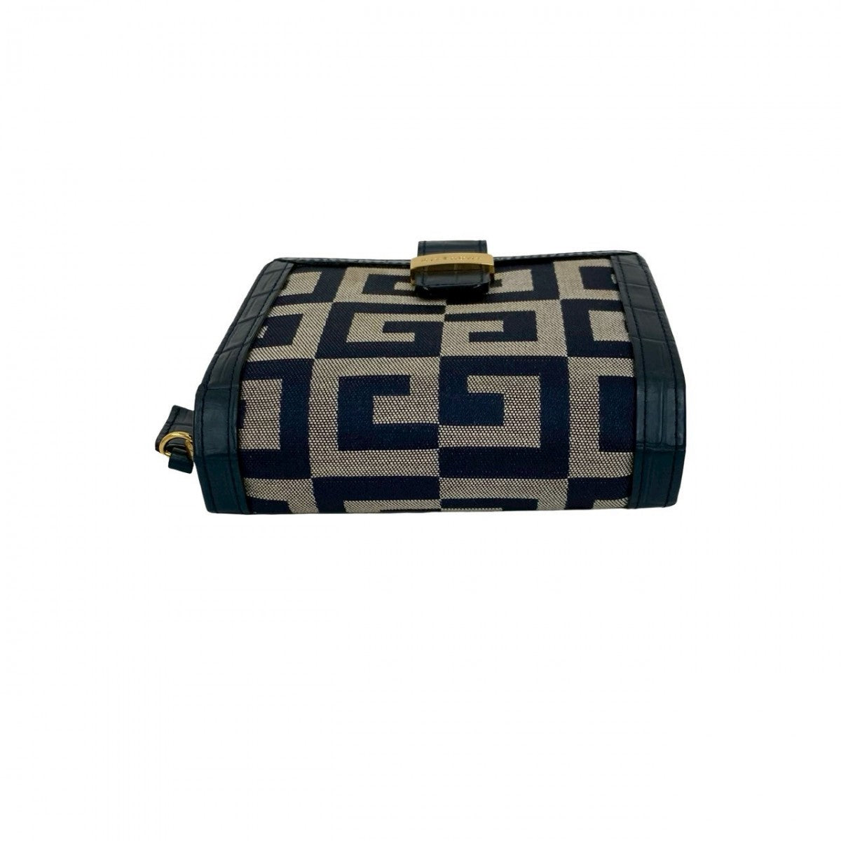 GIVENCHY Bifold Wallet leather Navy