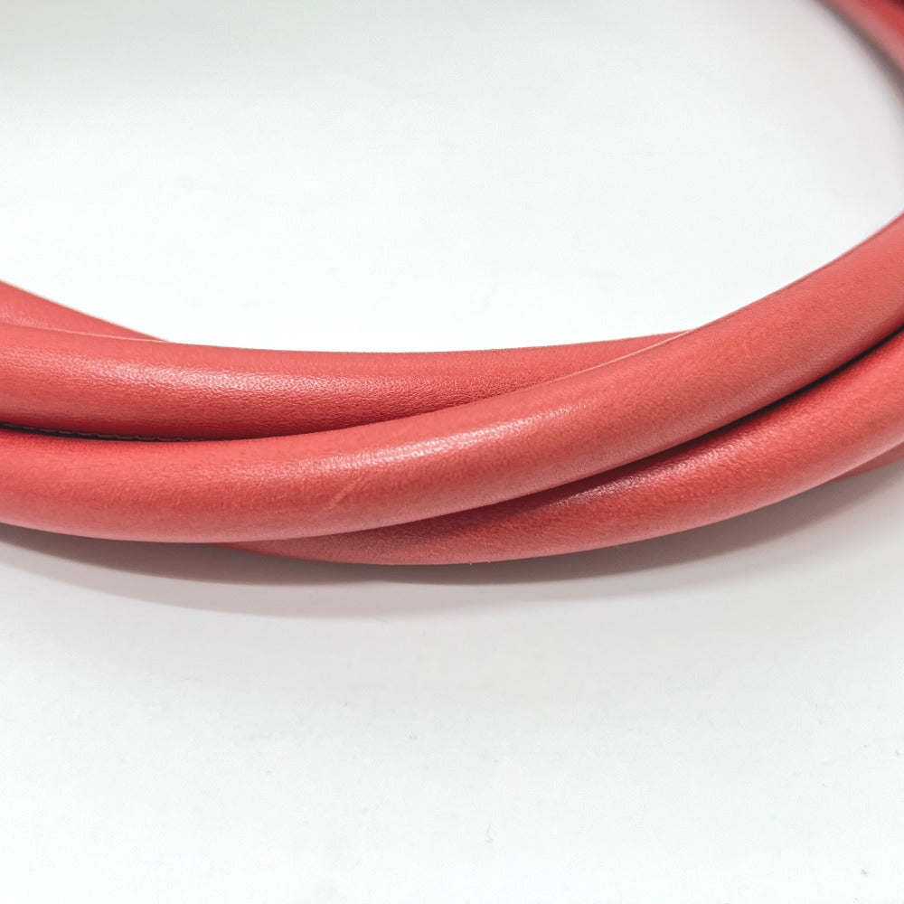 GUCCI Handbag 108964 leather Red logo