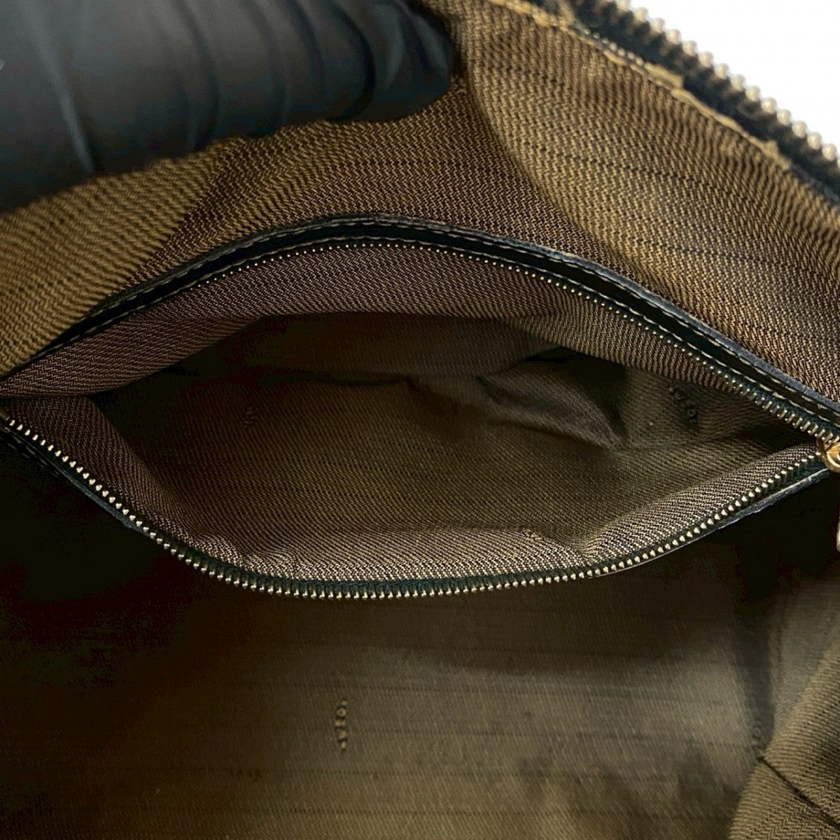 FENDI Shoulder Bag leather black