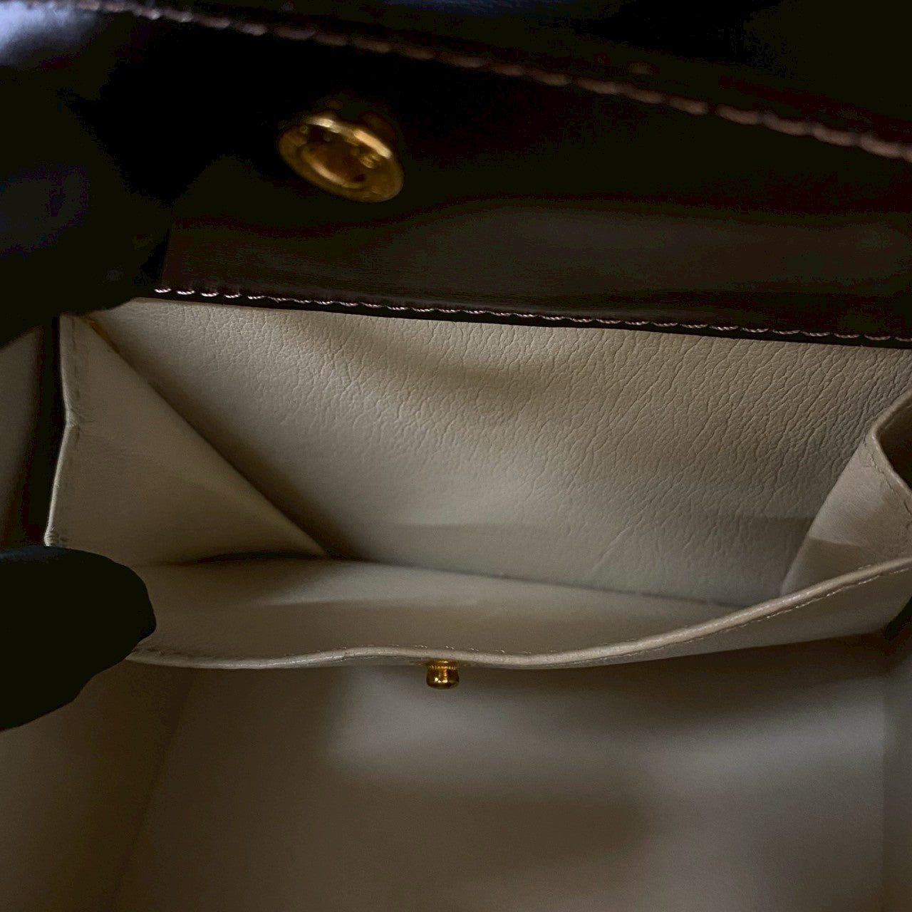 LOEWE Handbag leather Brown