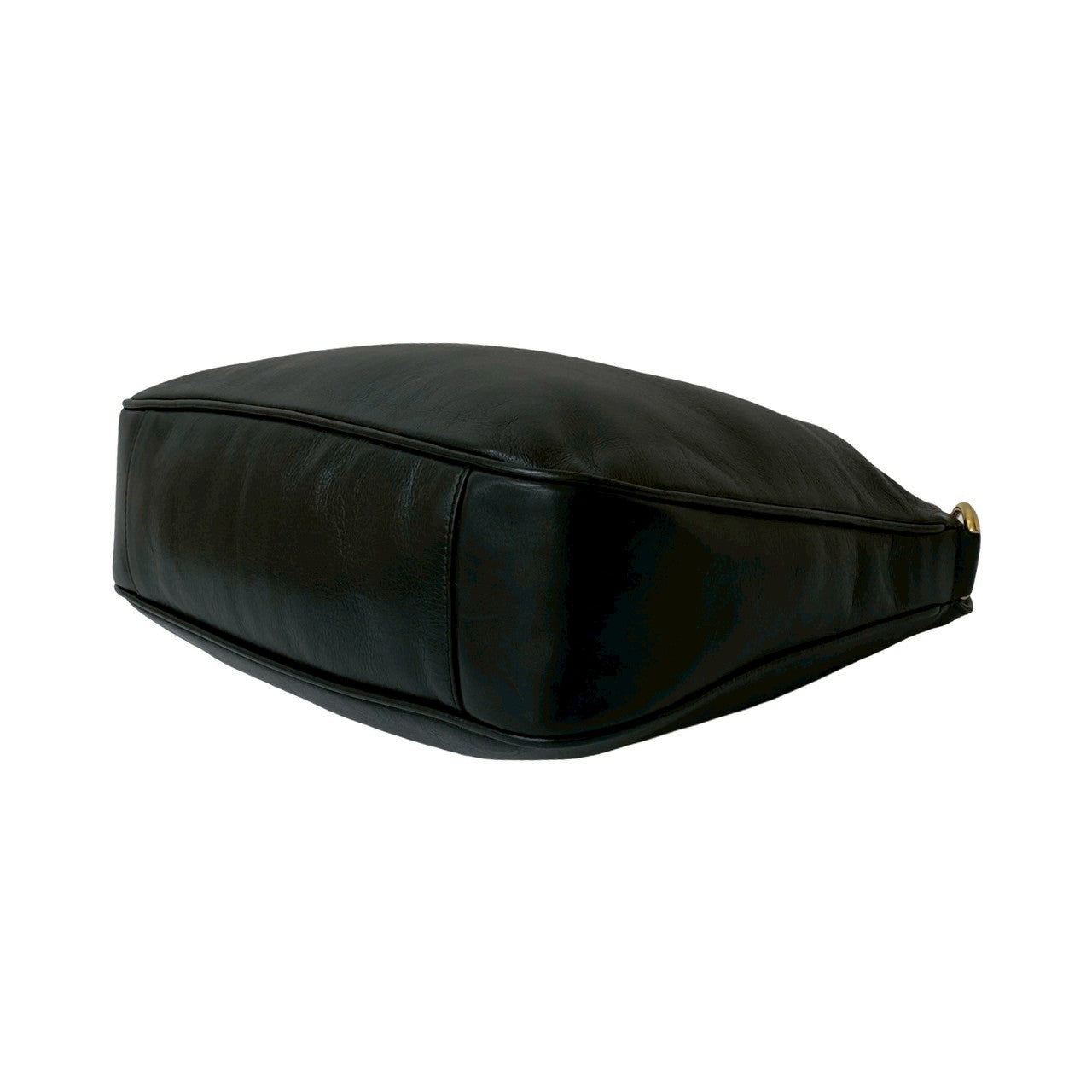 GUCCI Handbag leather black Bamboo