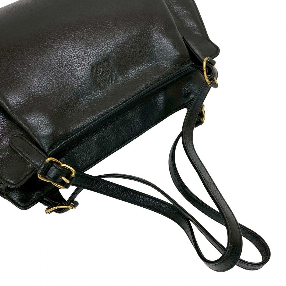 LOEWE Handbag leather black