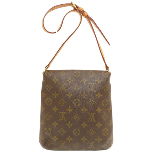 LOUIS VUITTON Shoulder Bag M51258 Monogram canvas Brown Musette Salsa Short Monogram Women Used Authentic