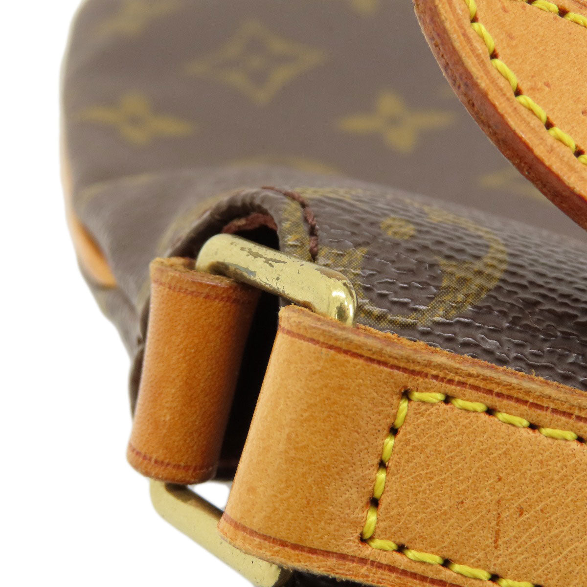 LOUIS VUITTON Shoulder Bag M51258 Monogram canvas Brown Musette salsa short Women Used Authentic