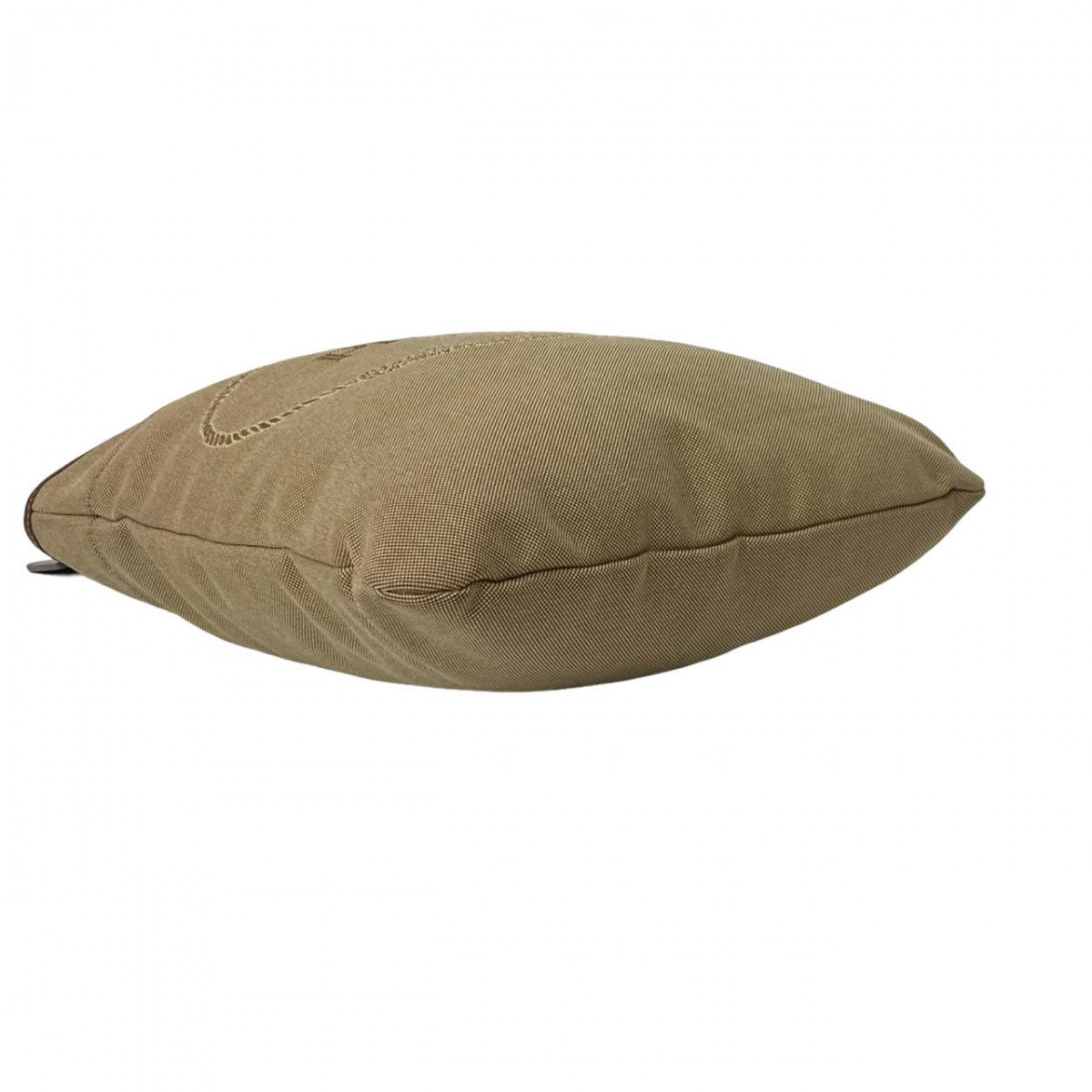 PRADA Shoulder Bag canvas beige