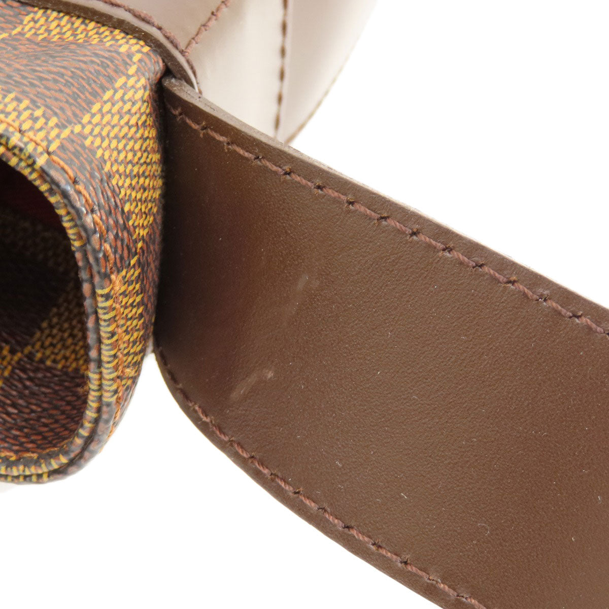 LOUIS VUITTON Shoulder Bag N45258 Damier canvas Brown Bastille Damier Ebene Women Used Authentic