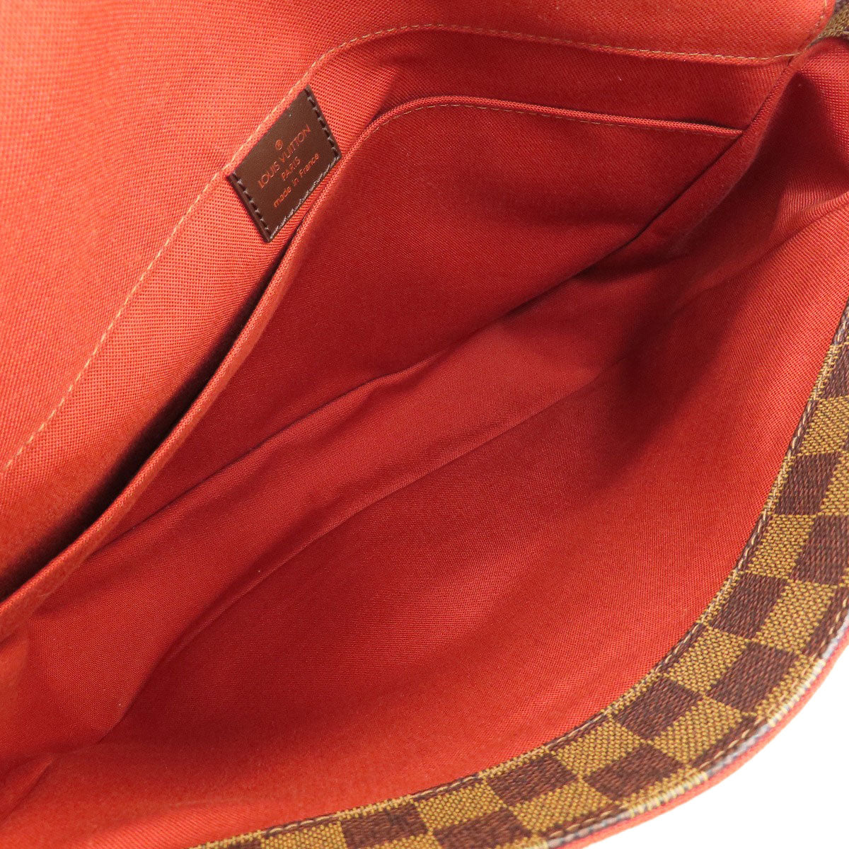 LOUIS VUITTON Shoulder Bag N45258 Damier canvas Brown Bastille Damier Ebene Women Used Authentic