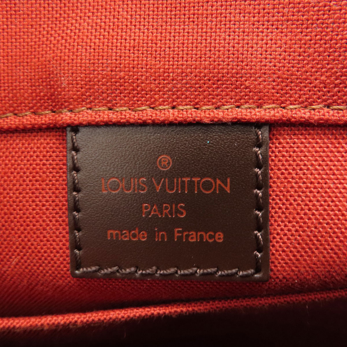 LOUIS VUITTON Shoulder Bag N45258 Damier canvas Brown Bastille Damier Ebene Women Used Authentic
