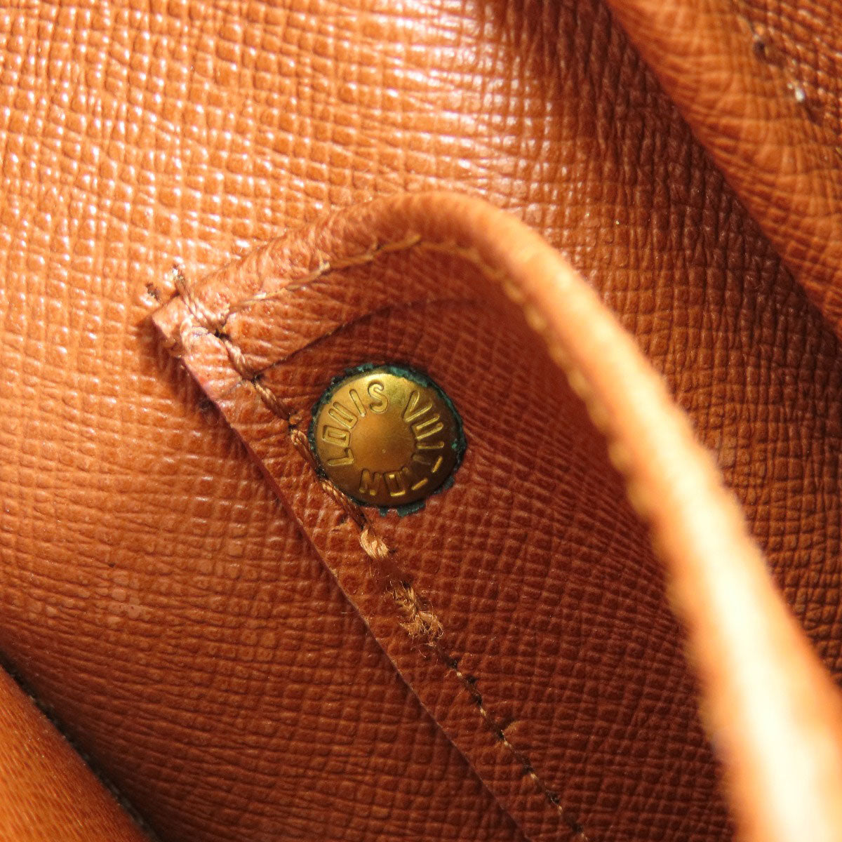 LOUIS VUITTON Shoulder Bag M51252 Monogram canvas Brown Cartouchiere monogram Women Used Authentic