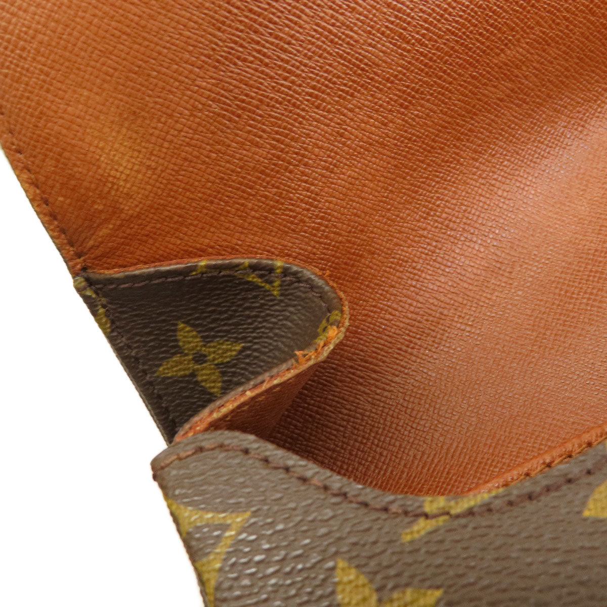 LOUIS VUITTON Shoulder Bag M51252 Monogram canvas Brown Cartouchiere monogram Women Used Authentic
