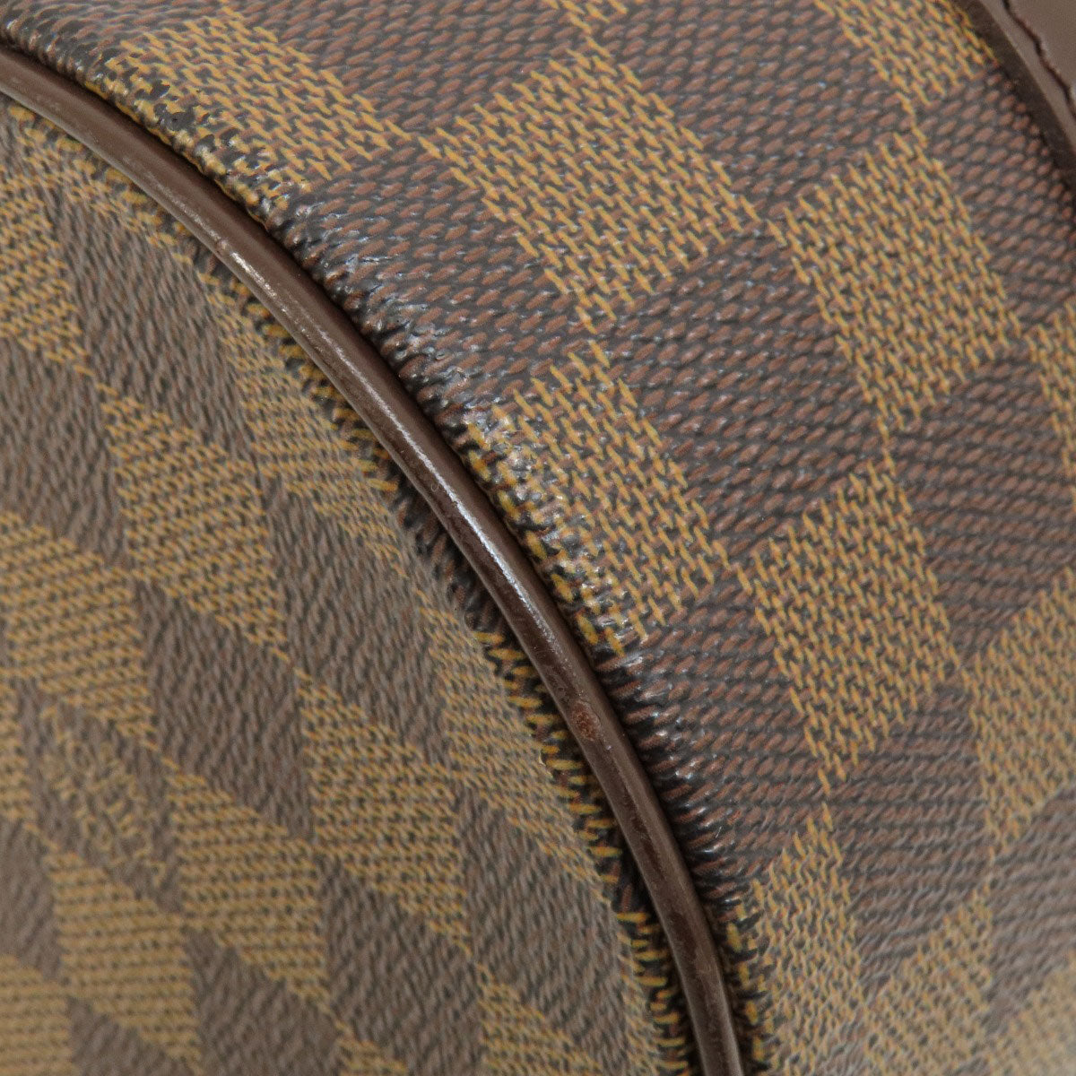 LOUIS VUITTON Handbag N51304 Damier canvas Brown Papillon 26 Damier Ebene Women Used Authentic