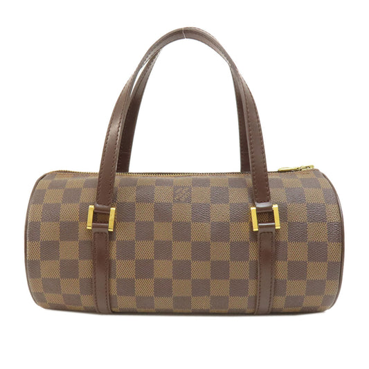 LOUIS VUITTON Handbag N51304 Damier canvas Brown Papillon 26 Damier Ebene Women Used Authentic