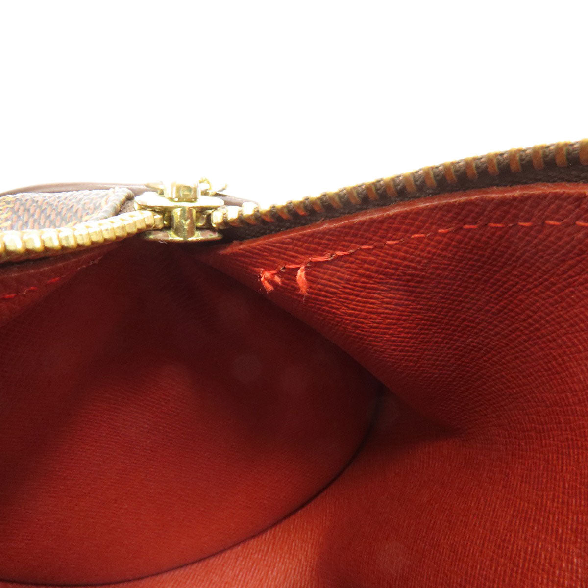 LOUIS VUITTON Handbag N51304 Damier canvas Brown Papillon 26 Damier Ebene Women Used Authentic