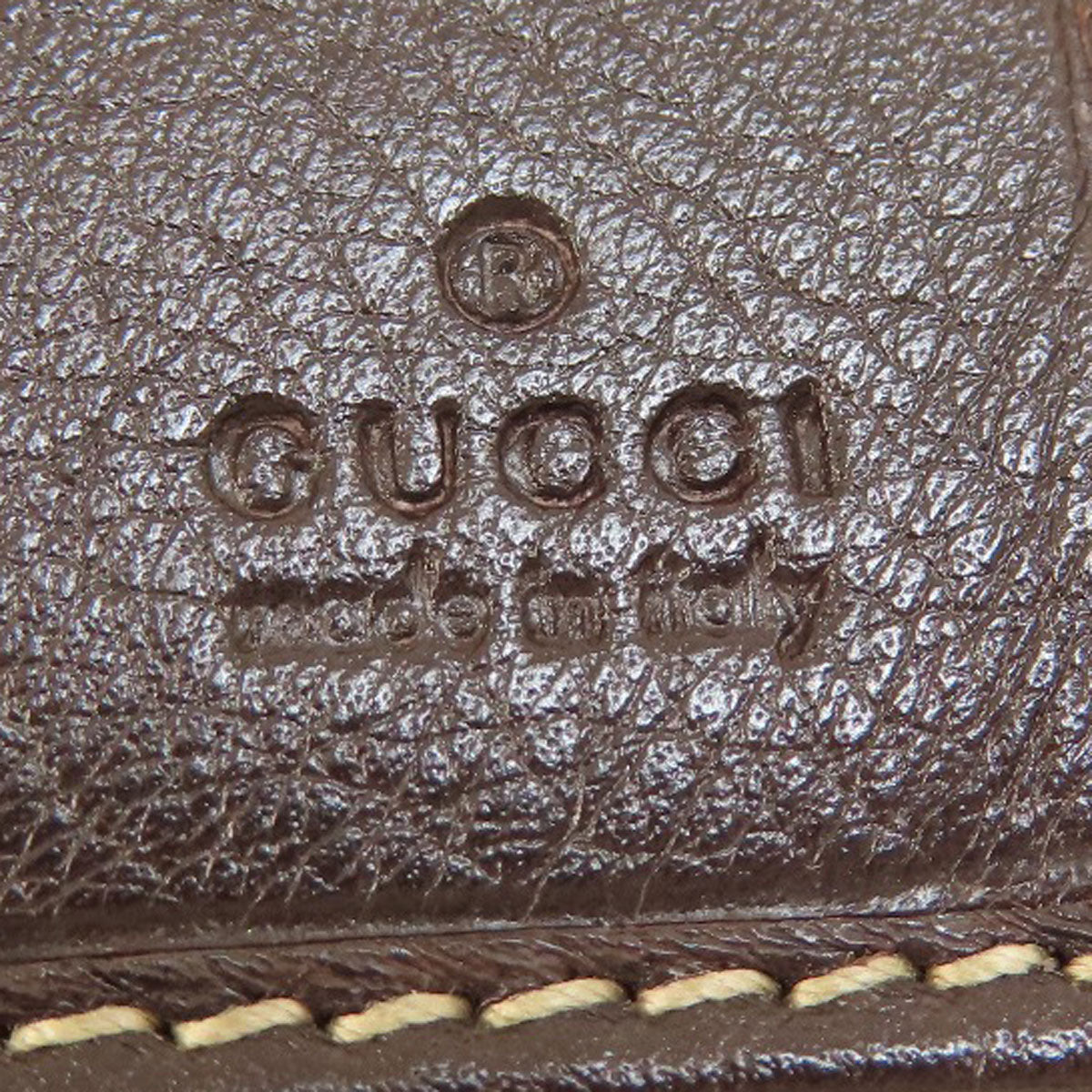 GUCCI Long Wallet Purse 212089 canvas Brown GG Women Used Authentic