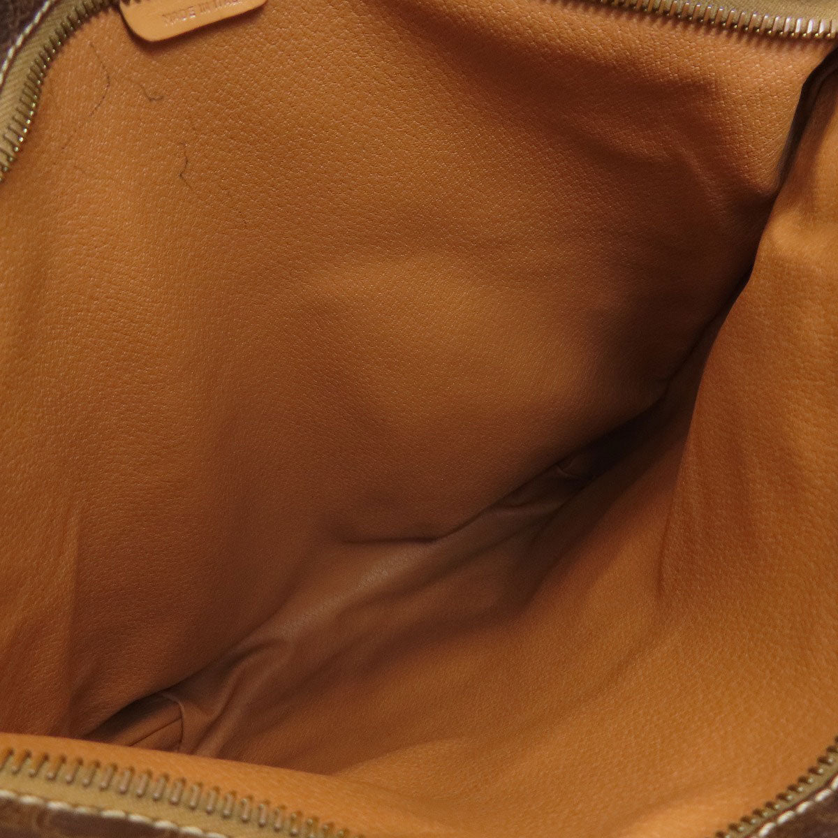 CELINE Tote Bag PVC Brown Macadam Pattern Women Used Authentic