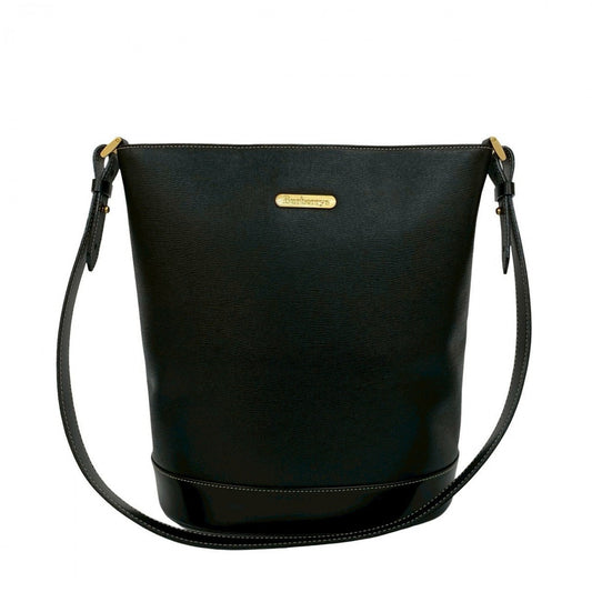 BURBERRY Shoulder Bag leather black