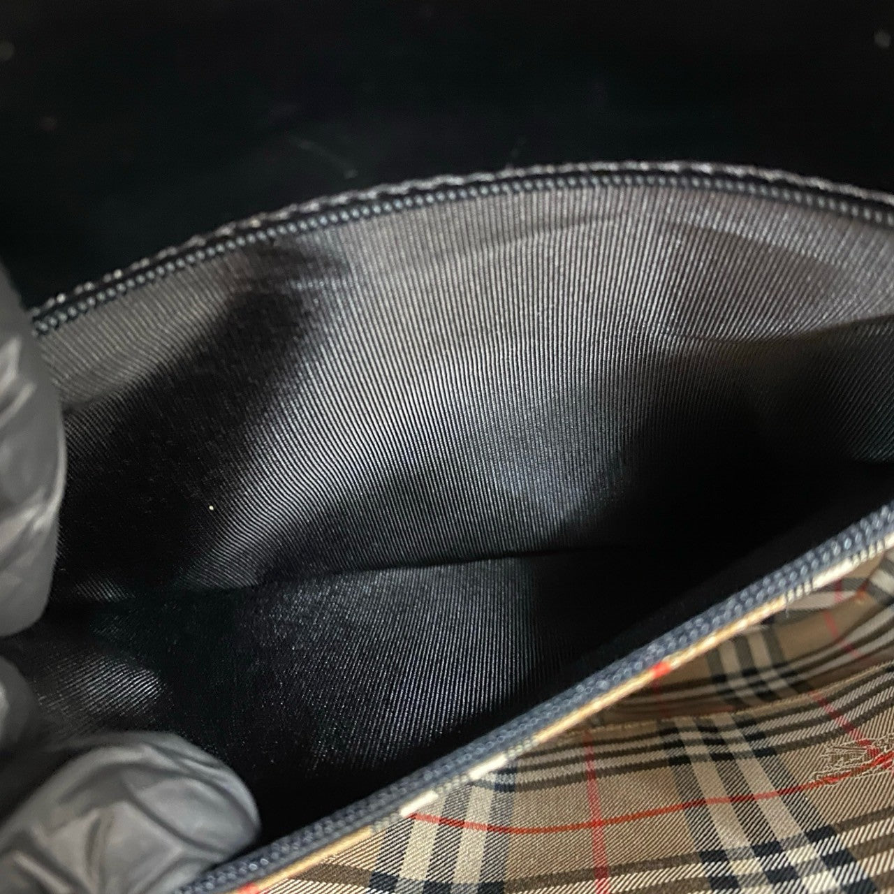 BURBERRY Shoulder Bag leather black