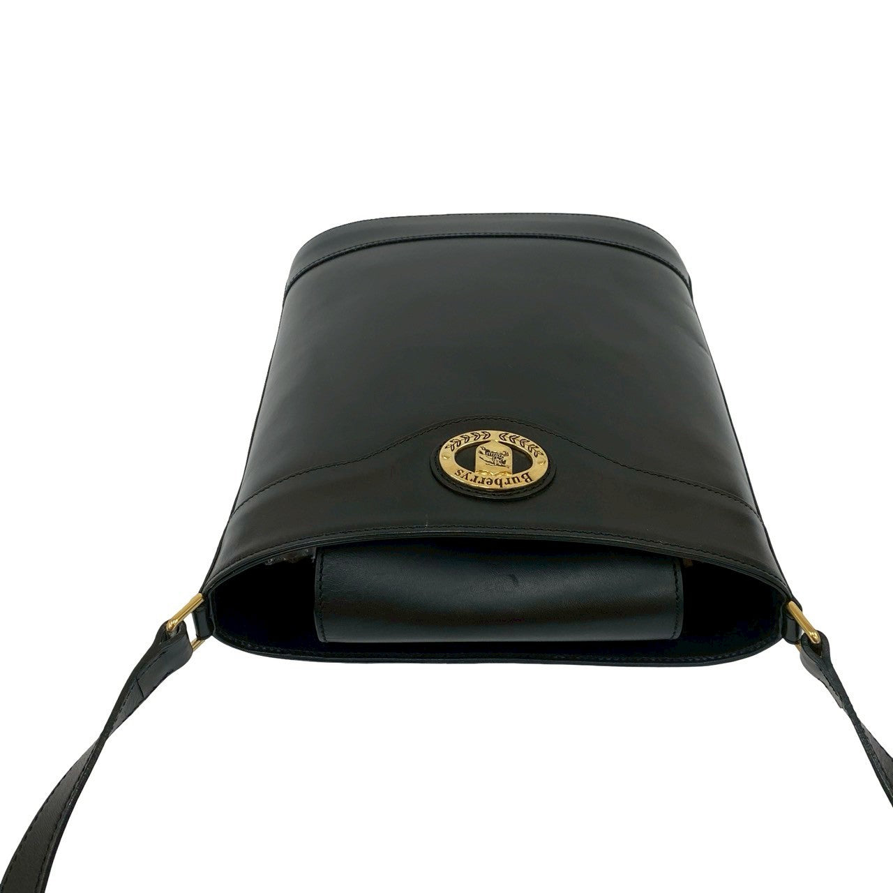 BURBERRY Shoulder Bag leather black