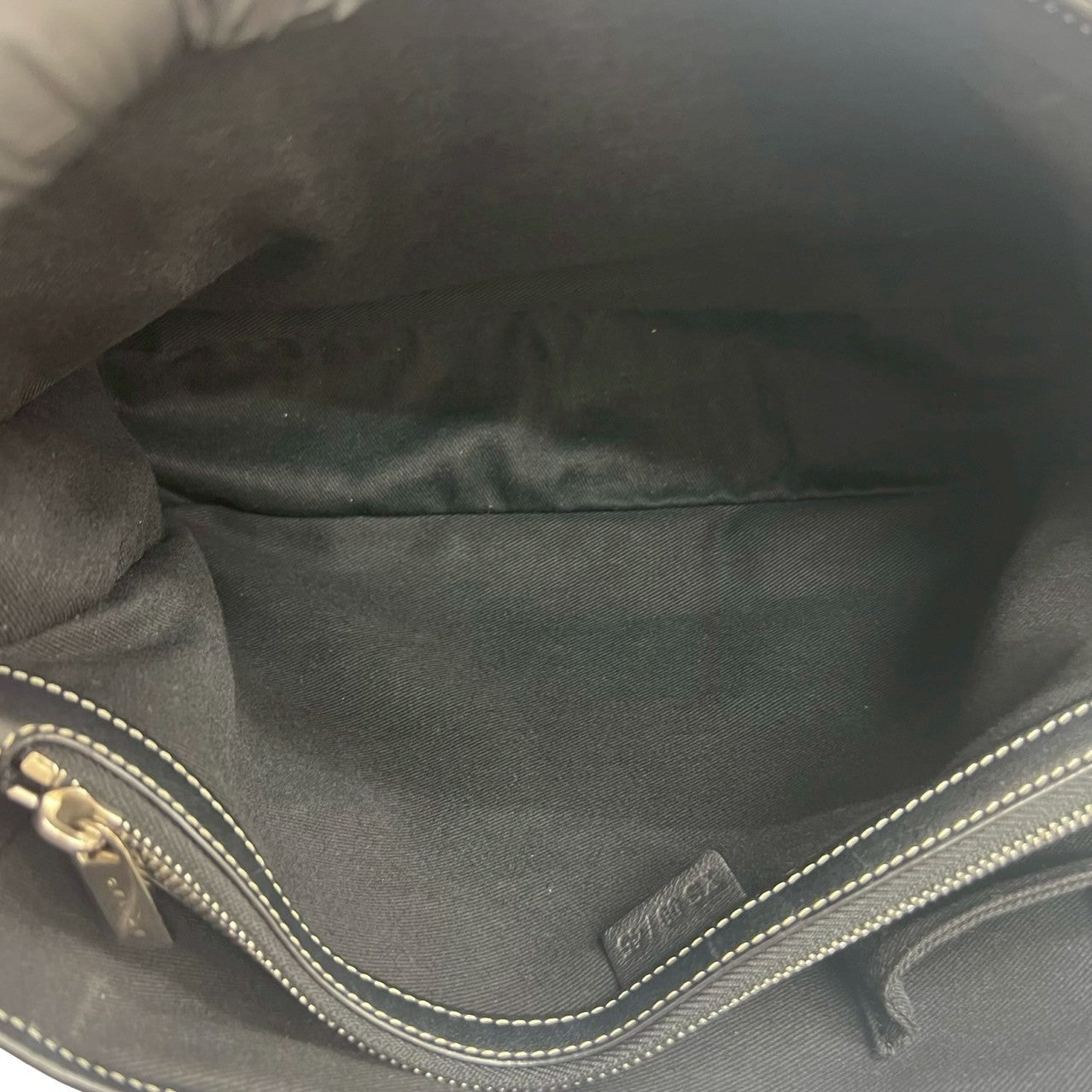 CELINE Handbag canvas black Boogie bag