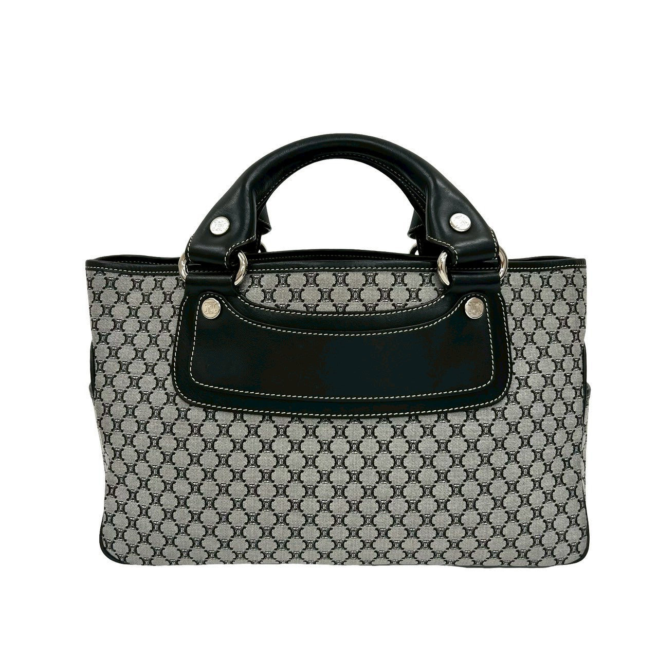 CELINE Handbag canvas black Boogie bag