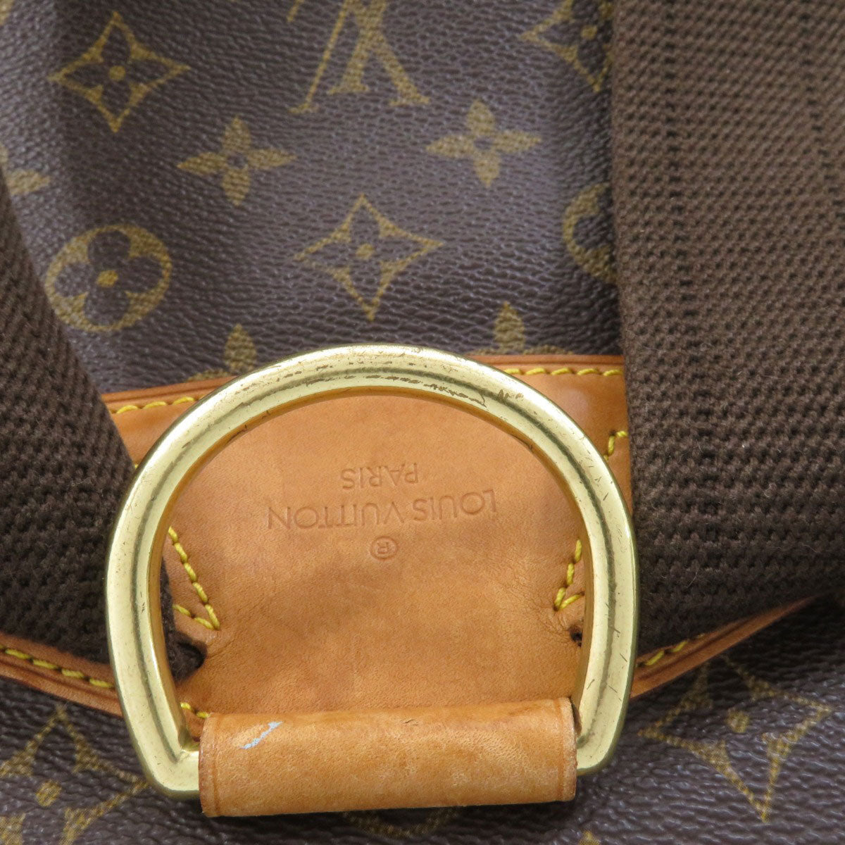 LOUIS VUITTON Backpack M51135 Monogram canvas Brown MontsourisGM Women Used Authentic