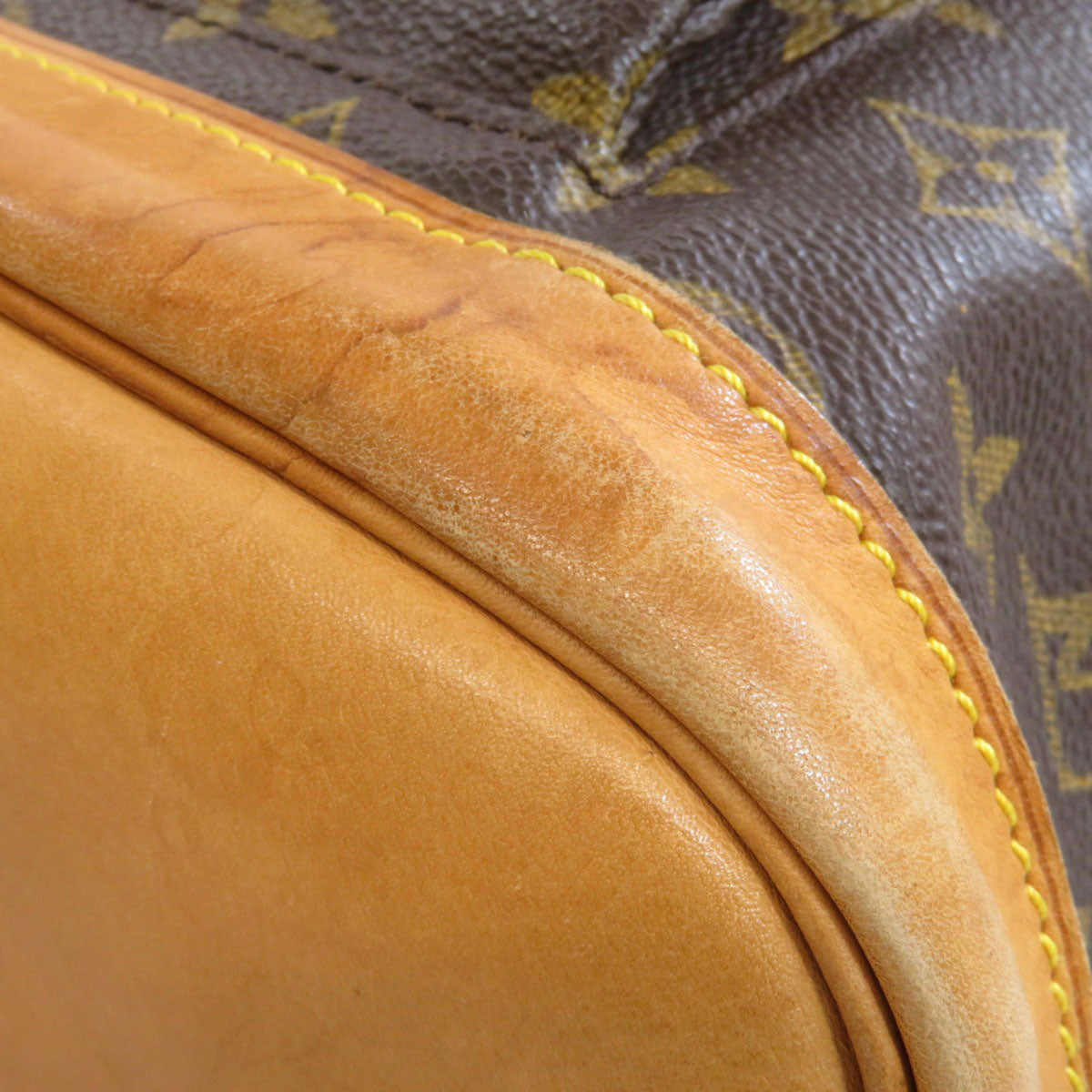 LOUIS VUITTON Backpack M51135 Monogram canvas Brown MontsourisGM Women Used Authentic