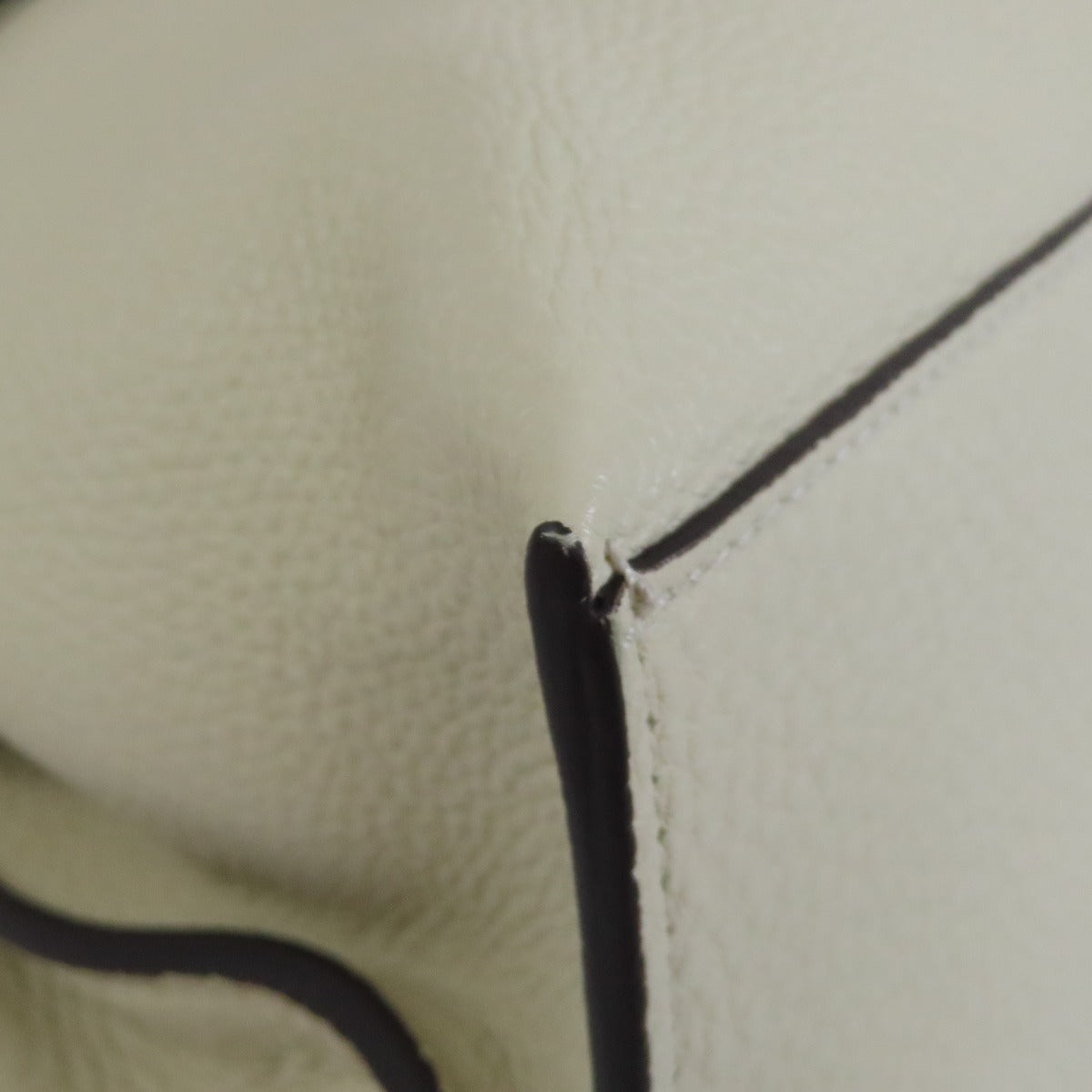 GUCCI Handbag 392013 leather white 2WAY Women Used Authentic