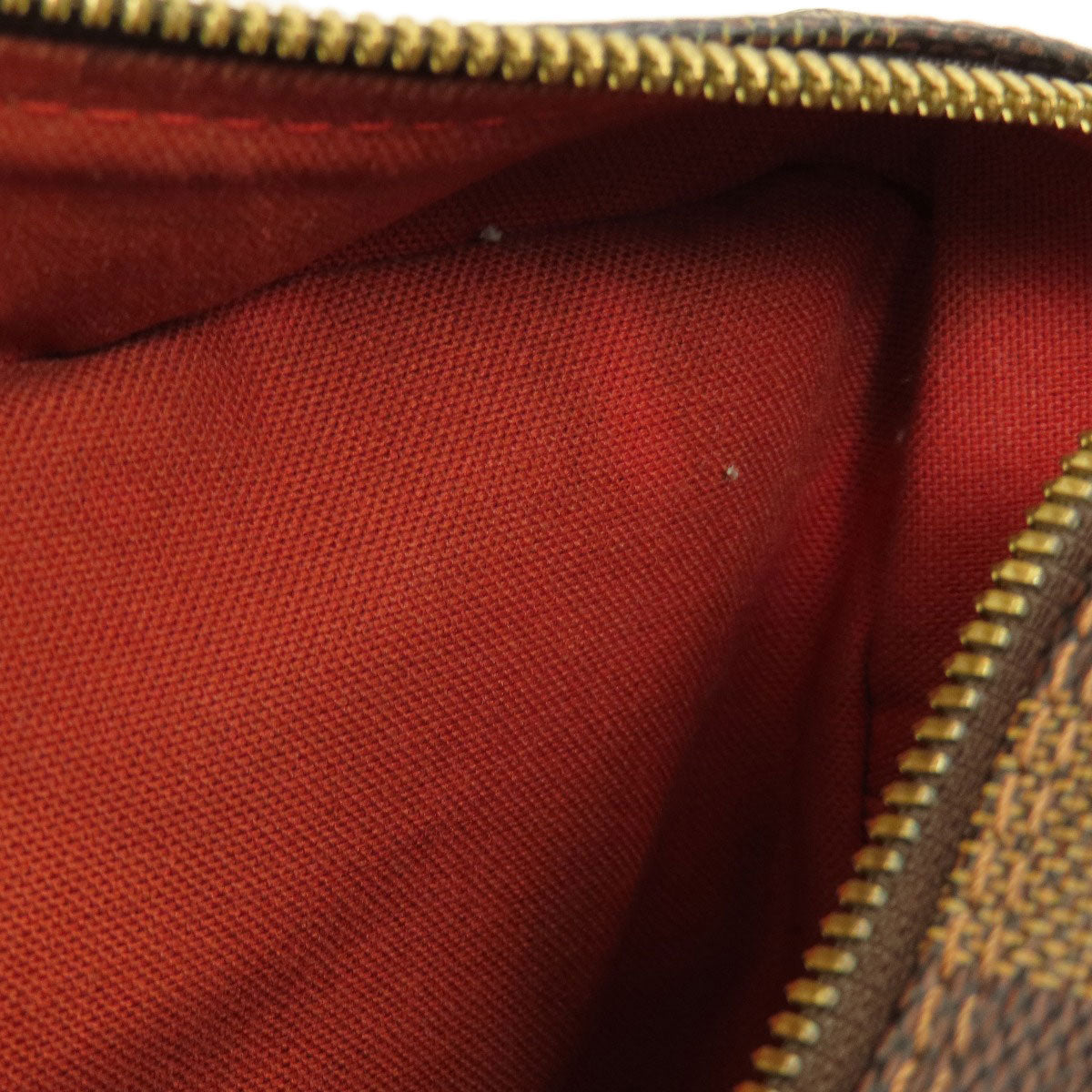 LOUIS VUITTON Shoulder Bag N45255 Damier canvas Brown Naviglio Damier Ebene Women Used Authentic