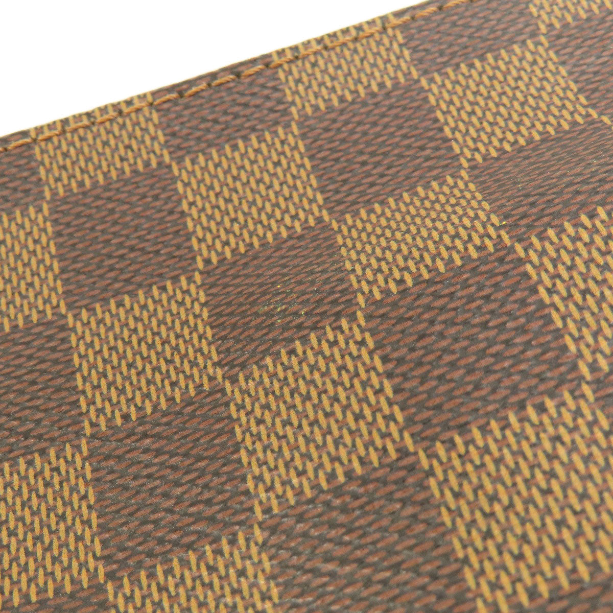 LOUIS VUITTON Shoulder Bag N45255 Damier canvas Brown Naviglio Damier Ebene Women Used Authentic