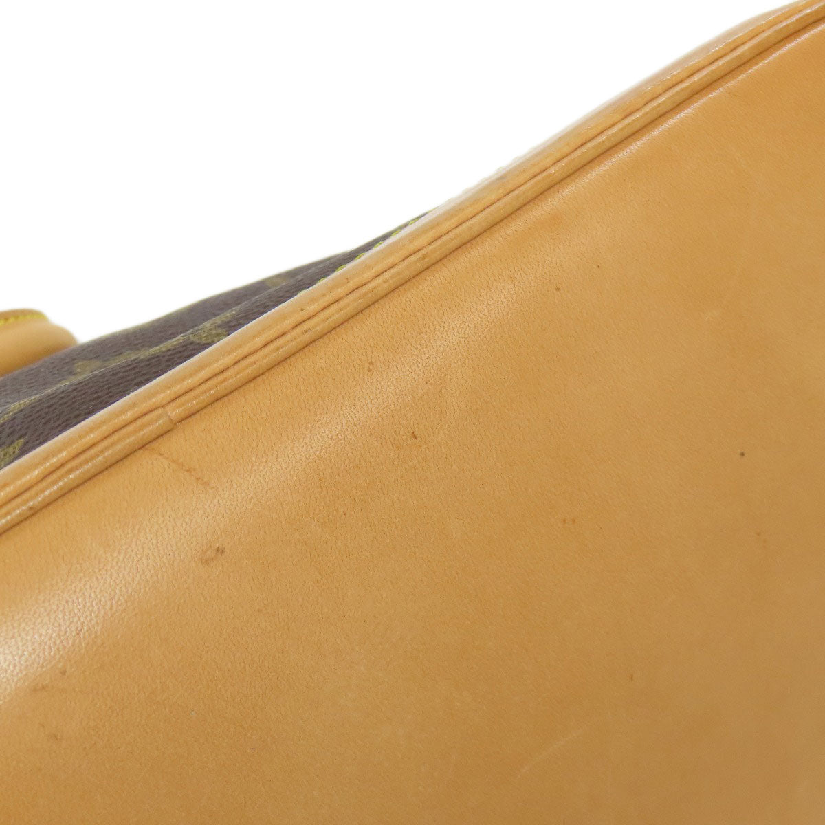 LOUIS VUITTON Handbag M51130 Monogram canvas Brown Alma Women Used Authentic