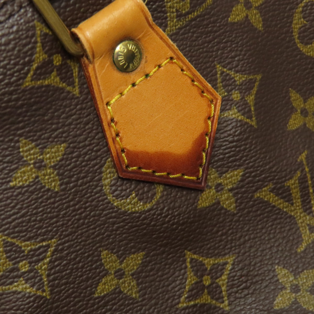 LOUIS VUITTON Handbag M51130 Monogram canvas Brown Alma Women Used Authentic