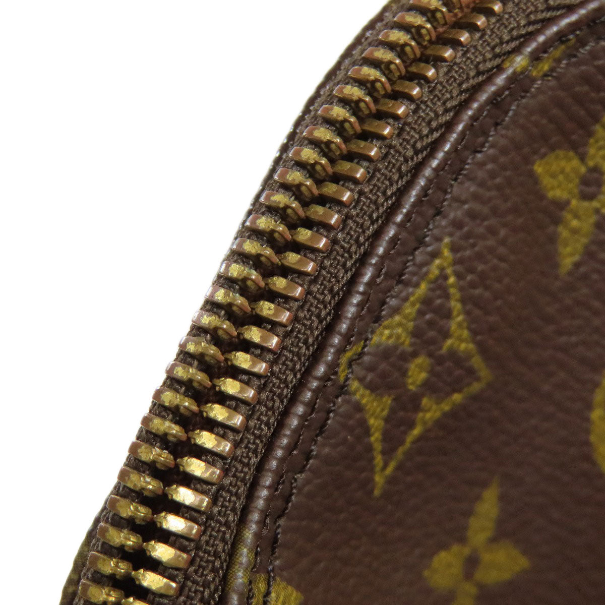 LOUIS VUITTON Handbag M51130 Monogram canvas Brown Alma Women Used Authentic