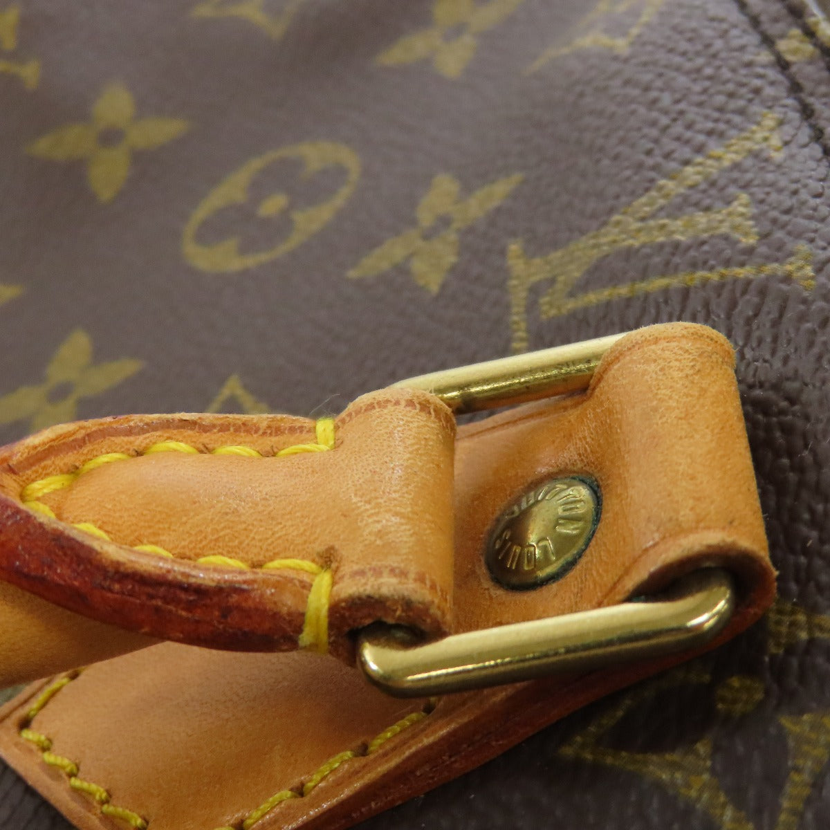 LOUIS VUITTON Handbag M51130 Monogram canvas Brown Alma Women Used Authentic