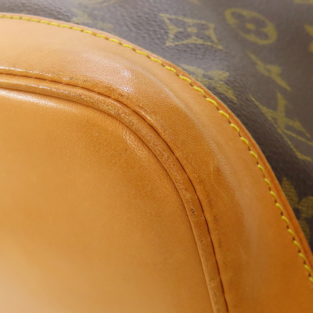 LOUIS VUITTON Handbag M51130 Monogram canvas Brown Alma Women Used Authentic