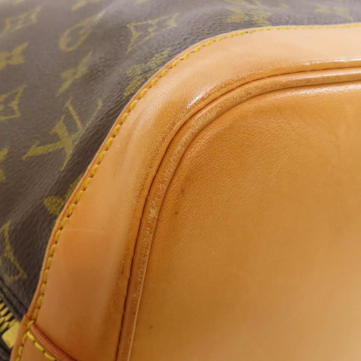 LOUIS VUITTON Handbag M51130 Monogram canvas Brown Alma Women Used Authentic