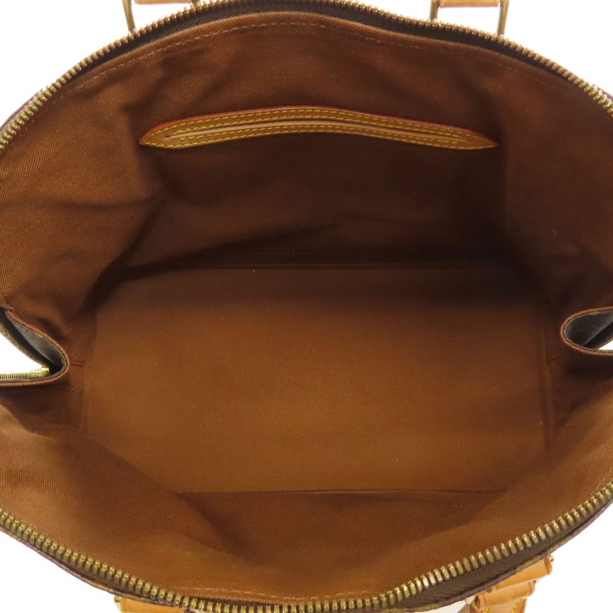 LOUIS VUITTON Handbag M51130 Monogram canvas Brown Alma Women Used Authentic