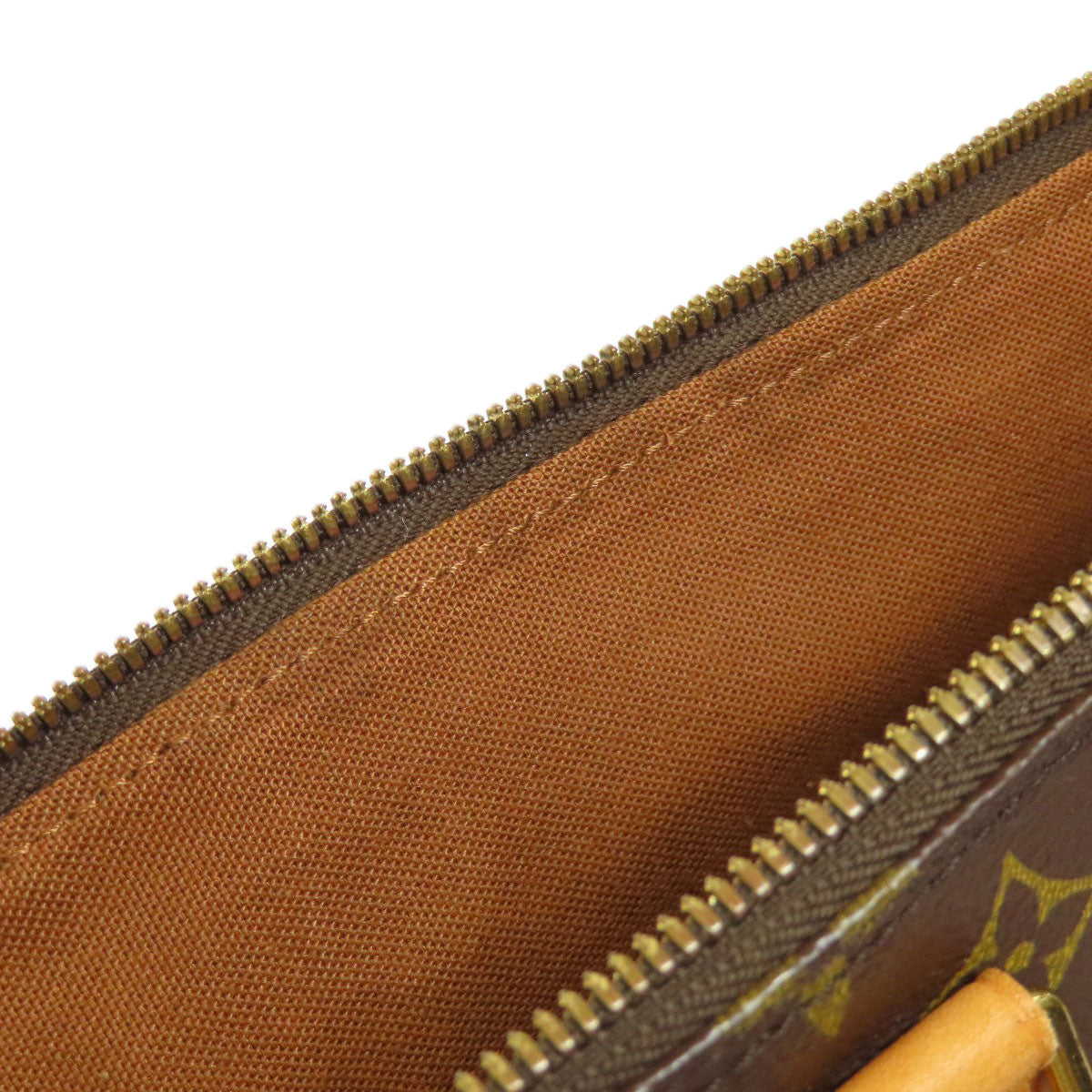 LOUIS VUITTON Handbag M51130 Monogram canvas Brown Alma Women Used Authentic