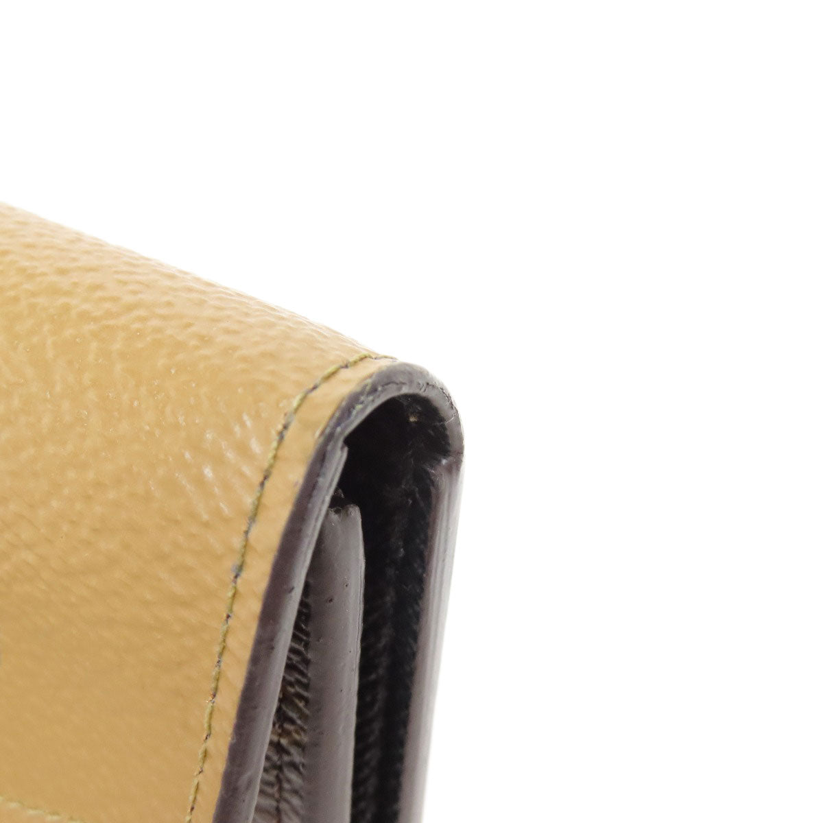 LOUIS VUITTON Bifold Wallet M80725 Monogram reverse Brown Zoe Women Used Authentic