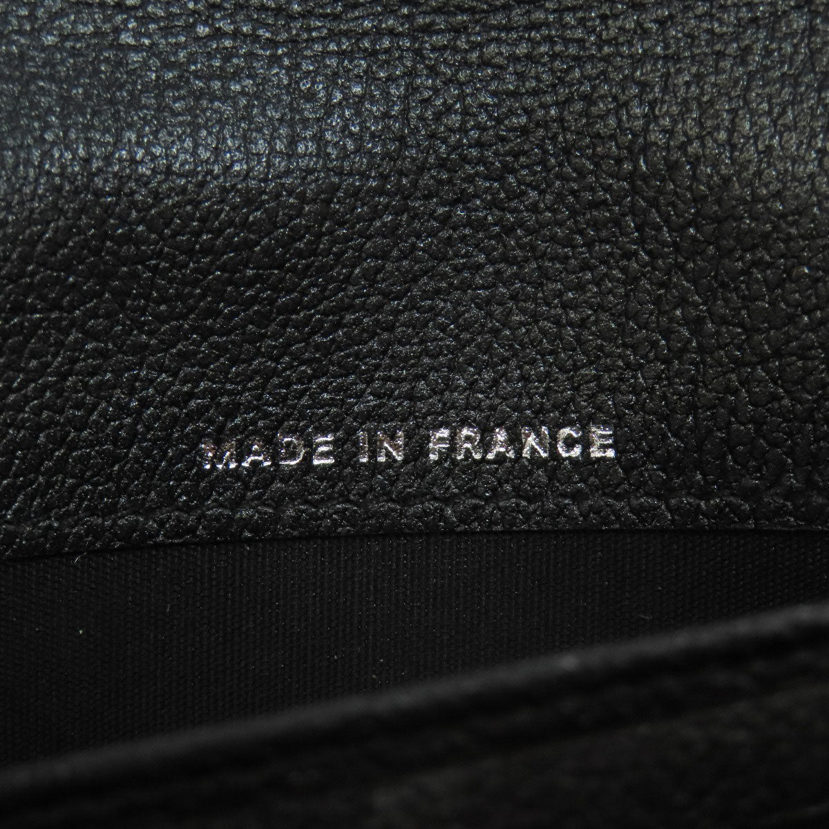CHANEL Long Wallet Purse Calfskin black Camellia COCO Mark
