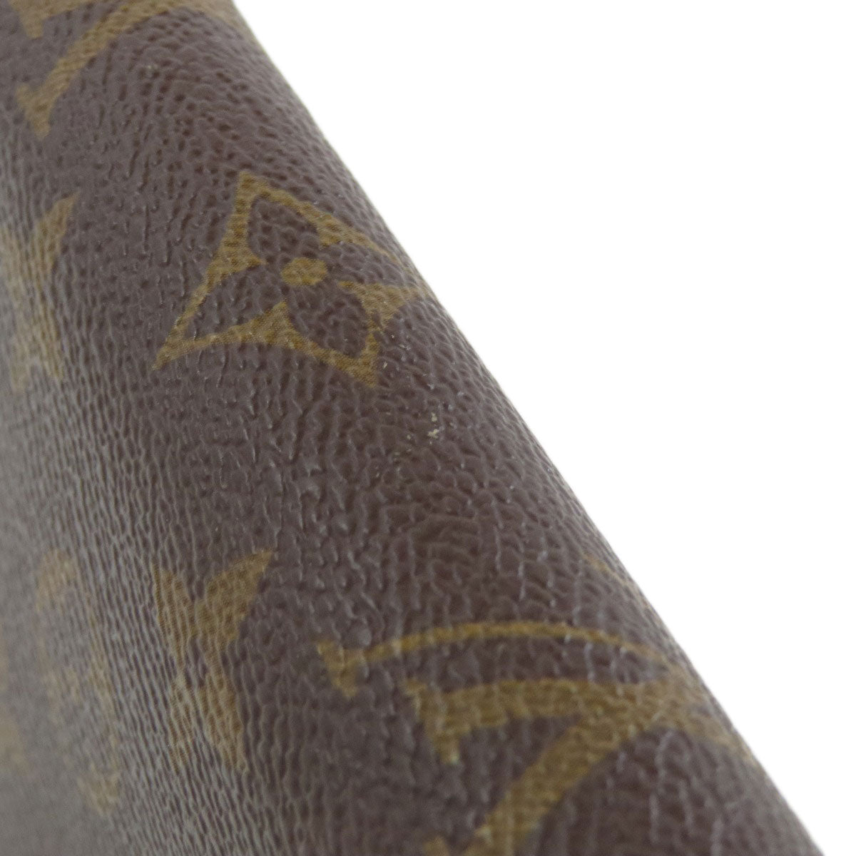 LOUIS VUITTON Long Wallet Purse M42616 Damier canvas Brown Zippy wallet Women Used Authentic