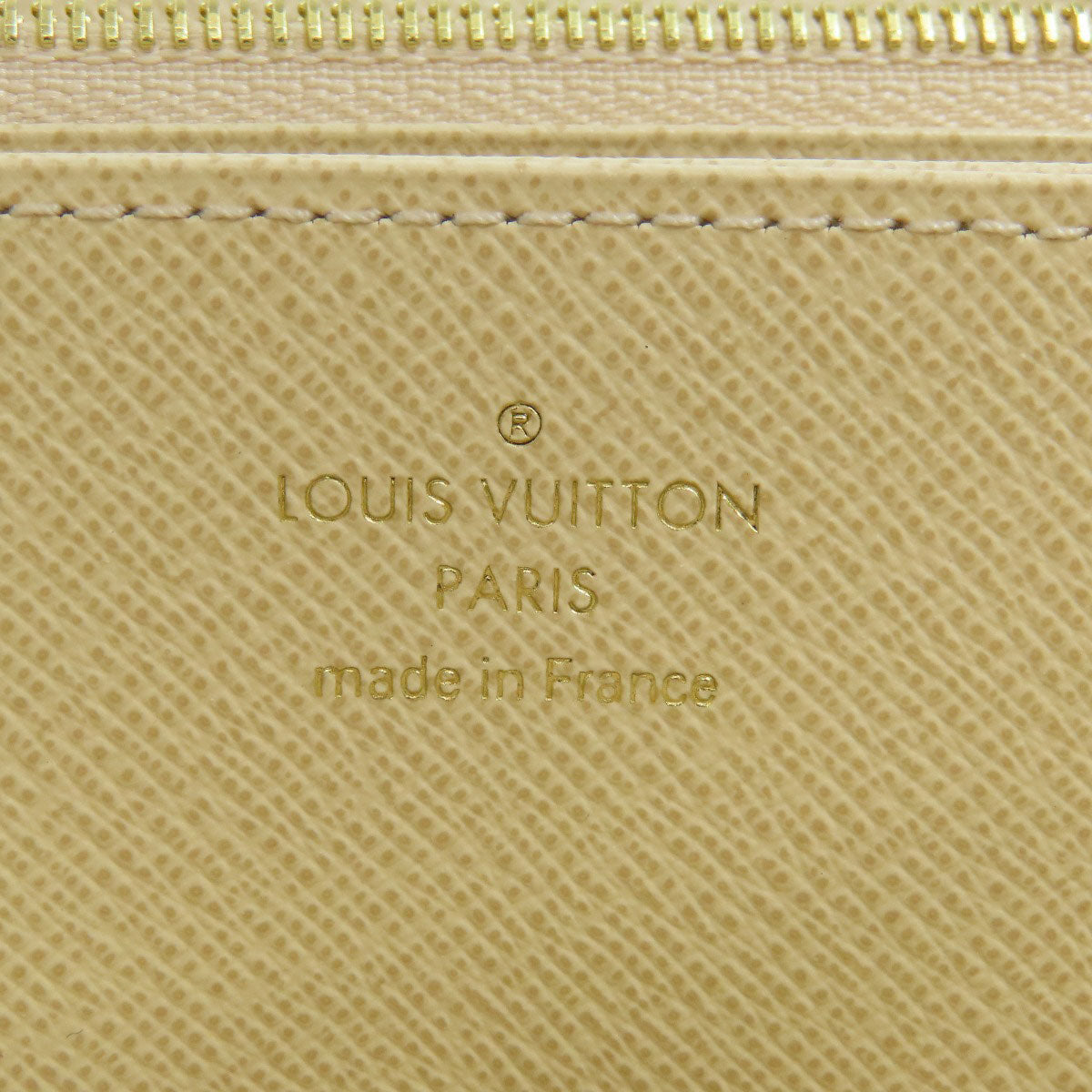 LOUIS VUITTON Long Wallet Purse N41660 Damier canvas white Zippy wallet