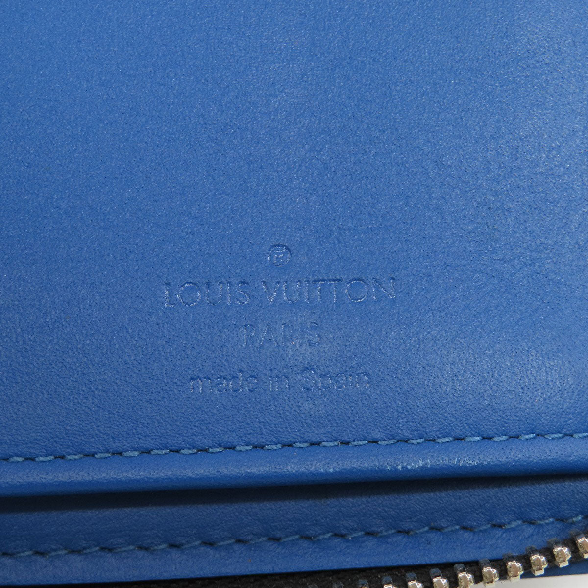 LOUIS VUITTON Long Wallet Purse N64436 Damier canvas black Zippy wallet Vertical mens Used Authentic