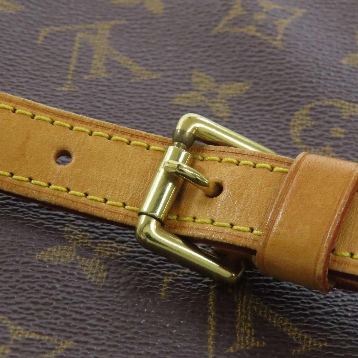 LOUIS VUITTON Shoulder Bag M51258 Monogram canvas Brown Musette Salsa S Women Used Authentic