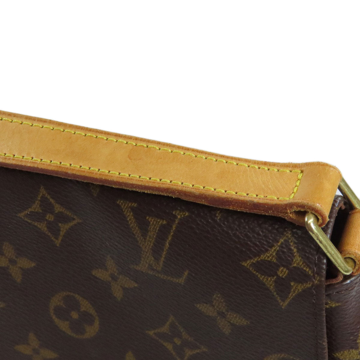 LOUIS VUITTON Shoulder Bag M51258 Monogram canvas Brown Musette Salsa S Women Used Authentic
