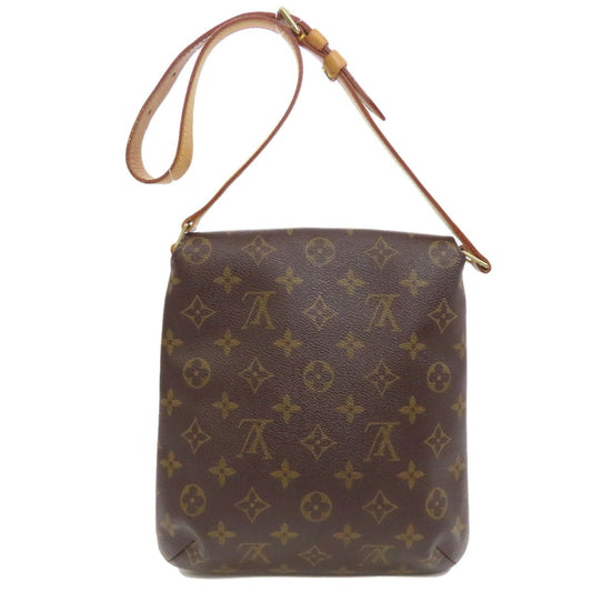 LOUIS VUITTON Shoulder Bag M51258 Monogram canvas Brown Musette Salsa S Women Used Authentic
