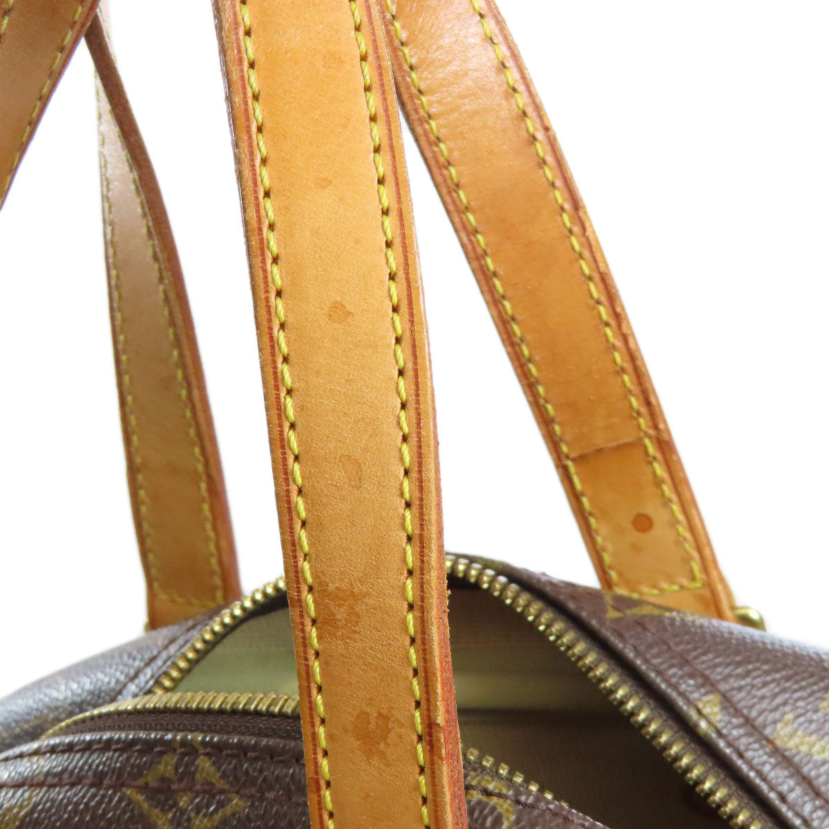LOUIS VUITTON Handbag M41450 Monogram canvas Brown Excursion Women Used Authentic